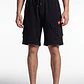 Bermuda Cargo Hombre Negro - Miniatura 1