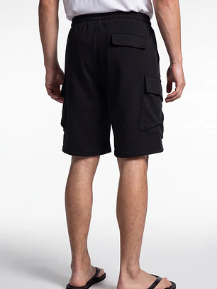 Bermuda Cargo Hombre Negro