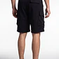 Bermuda Cargo Hombre Negro - Miniatura 2