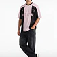 Polera Deportiva Bicolor Hombre Negro - Miniatura 3