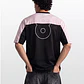 Polera Deportiva Bicolor Hombre Negro - Miniatura 2