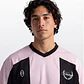 Polera Deportiva Bicolor Hombre Negro - Miniatura 4