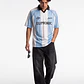Polera Deportiva Bicolor Hombre Celeste - Miniatura 1