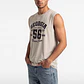 Sudadera College Hombre Gris - Miniatura 1