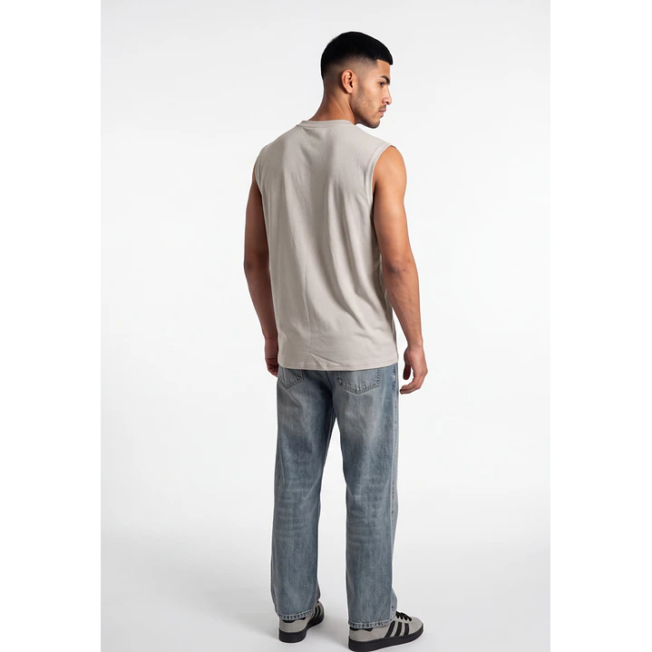 Sudadera College Hombre Gris 2