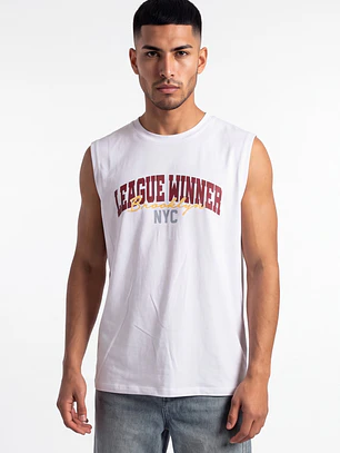 Sudadera College Hombre Blanco