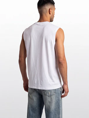 Sudadera College Hombre Blanco