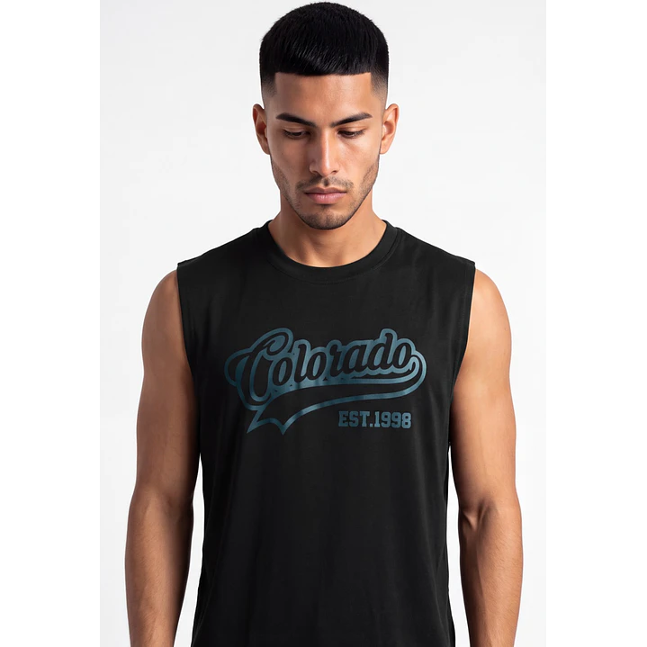 Sudadera College Hombre Negro 4