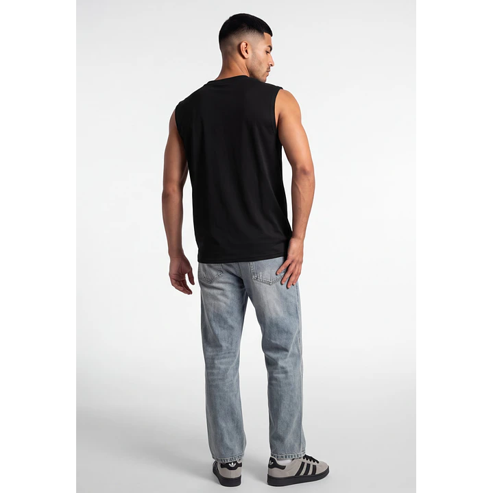 Sudadera College Hombre Negro 2