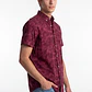 Camisa Popelina Hombre Rojo - Miniatura 1