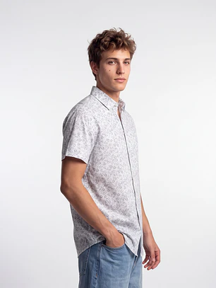 Camisa Popelina Hombre Blanco