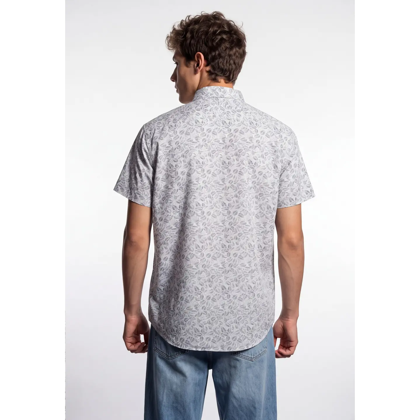 Camisa Popelina Hombre Blanco 2