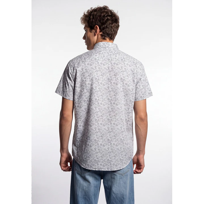 Camisa Popelina Hombre Blanco 2