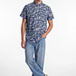 Camisa Popelina Hombre Azul - Miniatura 1