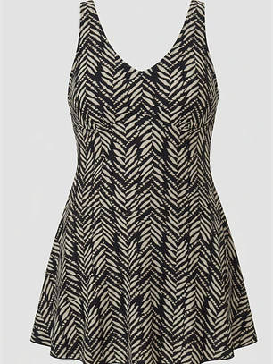 Traje De Baño Mini Mujer Negro 