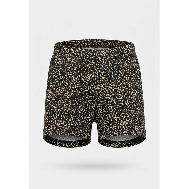 Conjunto Animal Print Niña Blanco 3