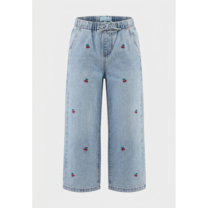 Jeans Cherry Loose Fit Niña Azul 1