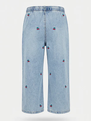 Jeans Cherry Loose Fit Niña Azul