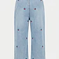 Jeans Cherry Loose Fit Niña Azul - Miniatura 2