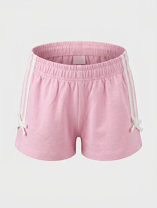 Short Lazo Niña Rosado