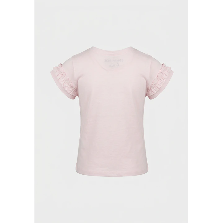 Polera Vuelos Love Niña Rosado 2