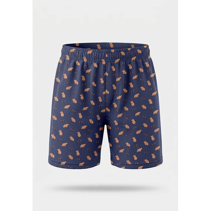 Pijama Corto Diseño Niño Azul 2