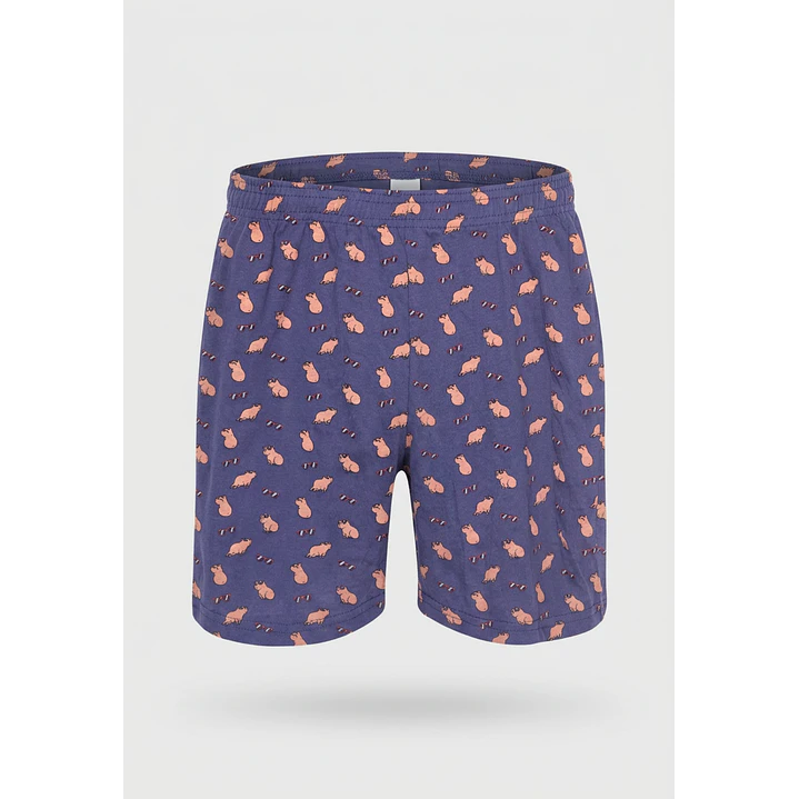 Pijama Corto Diseño Niño Azul 4
