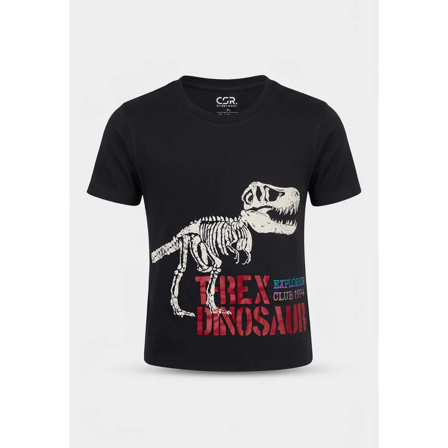 Pijama Corto Diseño Niño Negro 1