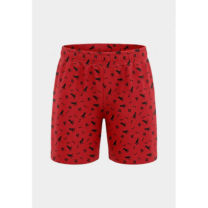 Pijama Corto Diseño Niño Negro 2