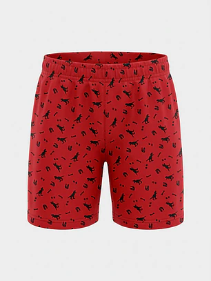 Pijama Corto Diseño Niño Negro