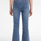 Jeans Con Basta Flare Niña Azul - Miniatura 2