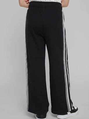 Buzo Línea lateral Wide Leg Niña Negro