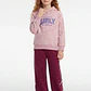 Buzo Lazos Wide Leg Niña Fucsia - Miniatura 3
