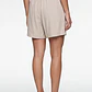 Falda Skort Viscosa Mujer Beige - Miniatura 4