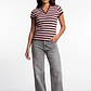 Polera Polo Mujer Café - Miniatura 1