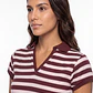 Polera Polo Mujer Café - Miniatura 4