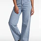 Jeans Wide Leg Mujer Celeste - Miniatura 1
