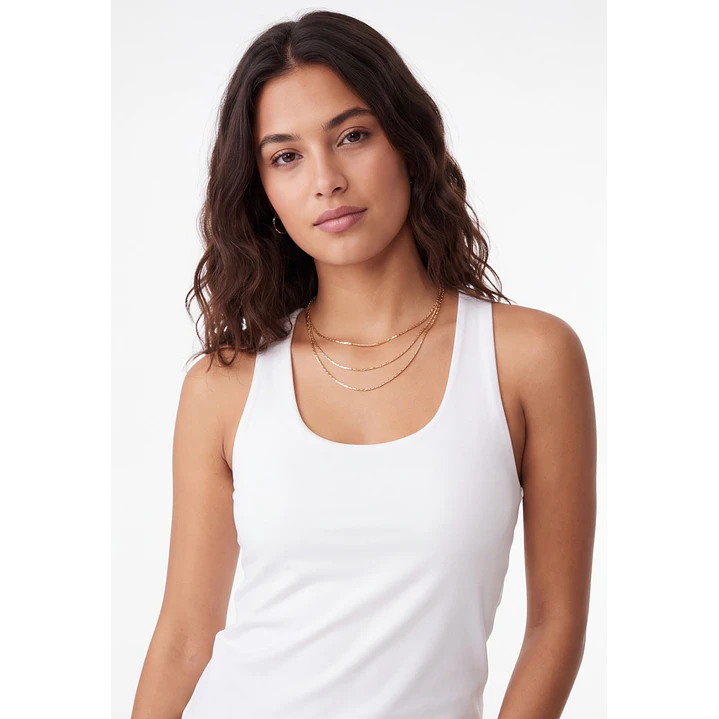 Polera Active Mujer Blanco 4