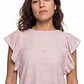 Polera Broderie Mujer Rosado - Miniatura 4