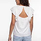 Polera Broderie Mujer Crudo - Miniatura 2