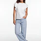 Polera Broderie Mujer Crudo - Miniatura 3