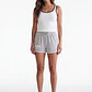 Short Franela Mujer Gris - Miniatura 3