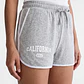 Short Franela Mujer Gris - Miniatura 4