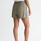 Short Viscosa Lazo Mujer Verde - Miniatura 2