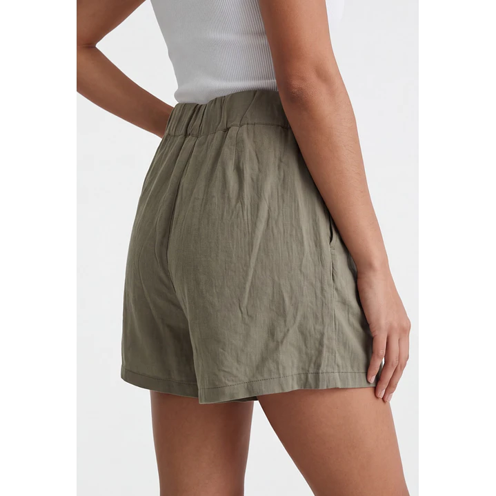 Short Viscosa Lazo Mujer Verde 4