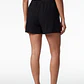 Short Viscosa Lazo Mujer Negro - Miniatura 2