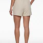 Short Viscosa Lazo Mujer Crudo - Miniatura 2