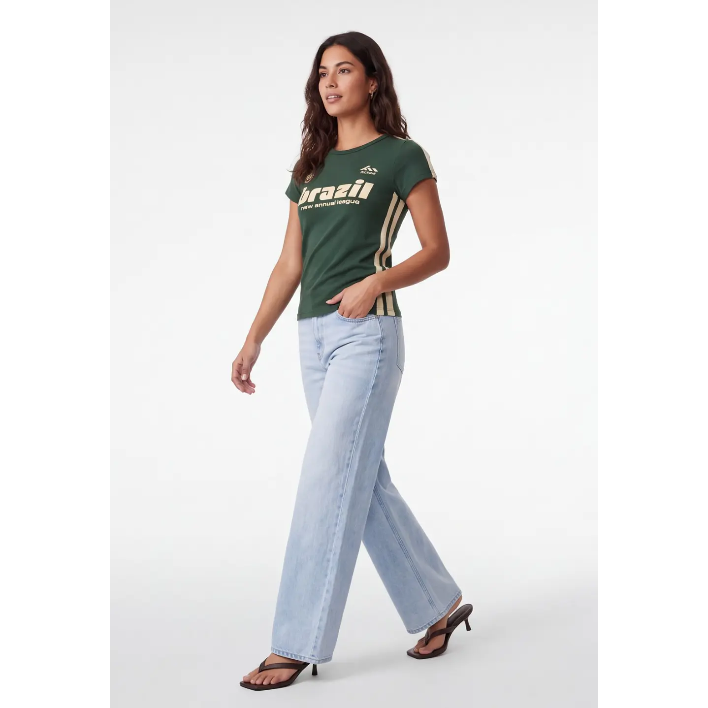 Polera Brazil Mujer Verde 3