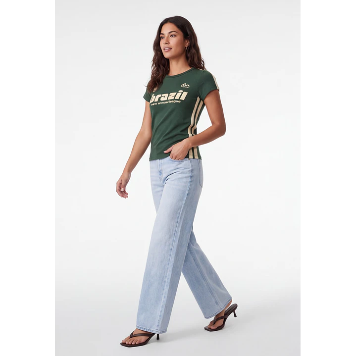 Polera Brazil Mujer Verde 3