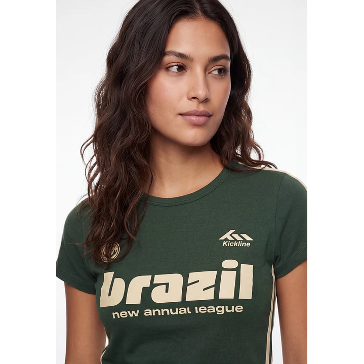Polera Brazil Mujer Verde 4